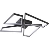 LED prigušiva plafonska svetiljka LED/115W/230V 3000-6500K crna + daljinski upravljač | Eponuda.com
