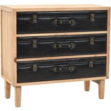 The Living Store Omarica s predali trden les jelke 80x36x75 cm - Omarica S Predali, (21430703) Cene
