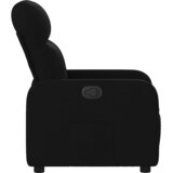  Naslonjač od tkanine crni | shoptok.hr