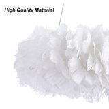 Brilagi LED luster na sajli FEATHER 3xE27/40W/230V + 3xLED/3W prečnik 50 cm bela | Eponuda.com