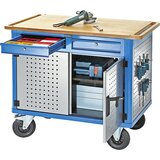 eurokraft pro montažni voziček, nosilnost 300 kg, dxšxv 1185 x 705 x 1000 mm | Shoptok.si