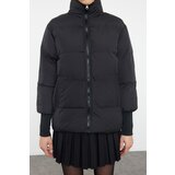 Trendyol Black Wide Cut Oversize Rib Detailed Down Jacket | Shoptok.si