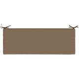  Jastučić za klupu SOEST 100% poliester Sivosmeđa - Sivosmeđa 120 x 40 x 5 cm Melange | shoptok.hr
