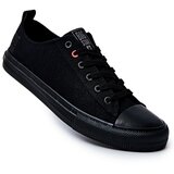 Kesi Men's material sneakers BIG STAR JJ174003 Black Cene