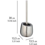 Wenko 24140100 - WC četka BADI 13,5x38 cm srebrna | Eponuda.com