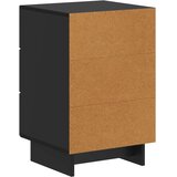  Noćni ormar s ladicama Crna 43 x 41 x 66,5 cm Konstruirano drvo | shoptok.hr