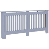  pokrivač radijatora 2 pcs siva 172 x 19 x 81.5 cm | shoptok.hr