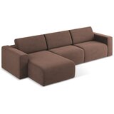 Makamii Rožnata kotna sedežna garnitura (levi kot) Kalea – | Shoptok.si