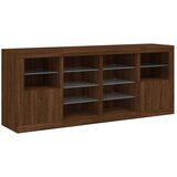 vidaXL Komoda s LED svjetlima boja smeđeg hrasta 163x37x67 cm | shoptok.hr