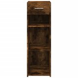  Komoda boja dimljenog hrasta 30x42,5x93 cm konstruirano drvo | shoptok.hr