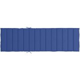  Jastuk za ležaljku kraljevsko plavi 200x50x3 cm tkanina Oxford | shoptok.hr