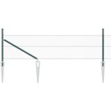vidaXL šesterokotna ograja Zelena 0.4x10 m Jeklo | Shoptok.si