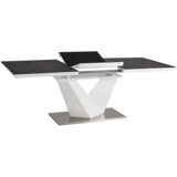 Molarem Home stol ALARAS II 120(180)x80 cm - MDF + staklo | shoptok.hr