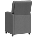  Blagovačke stolice s kotačima 2 pcs Tamno siva 57 x 67 x 95 cm | Eponuda.com
