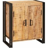 Noćni ormar Smeđa 66 x 35 x 76 cm Čvrsto grubo drvo manga | shoptok.hr