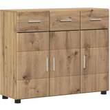  Kreveta s policom FLORIN Umjetnički hrast 88,5 x 30,5 x 73 cm | Eponuda.com