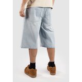 Empyre Ultra Wide Sk8 Denim Kratke hlace light / pastel blue | Shoptok.si