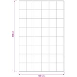  Poplun 140x200 cm Ljeto 200 GSM Australska vuna Bijela | shoptok.hr