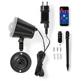 Nedis CLPR3 - LED laserski projektor 6W/230V IP65 + daljinski upravljač | Eponuda.com