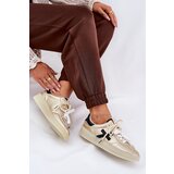 Boto Low Women's Sports Shoes Golden Zelevelis | shoptok.hr