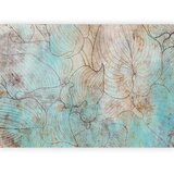Artgeist Fototapeta Leaves In Blue, 200x140cm | Shoptok.si