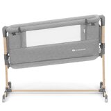 Kinderkraft prenosna posteljica neste™ grow light grey full wood | Shoptok.si
