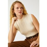 Koton Sweater Vest - Beige - Regular Cene