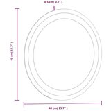  Kupaonsko ogalo 40 cm okruglo | shoptok.hr