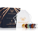 Crystallove Energy Crystals The Seven Chakra Moons pomagalo za masažu 7 kom | shoptok.hr