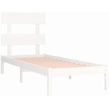  Okvir za krevet od masivne borovine bijeli 90 x 200 cm | shoptok.hr