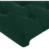 Okvir za krevet bez madraca tamnozeleni 140x190 cm baršunasti | shoptok.hr