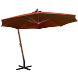  Viseč senčnik terakota 3,5x2,9 m trden les jelke | Shoptok.si