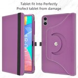 NIKCORP Ovitek za TECLAST P25T 10,1", vrtljiv 360 stopinj, PU usnje, funkcija stojala, zaščitni etui, vijolične barve, (5000138876) | Shoptok.si