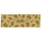 Artsy Doormats Otirač od kokosovih vlakana 40x120 cm Hello Lemons – Cijene