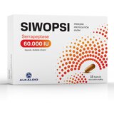 Alkaloid Siwopsi serrapeptase 60 000 IU , 15 kapsula, neto 6,69 g | ePonuda.com