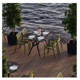 Hanah home Louise Xl - Khaki Khaki Chair Set (4 Pieces) | ePonuda.com