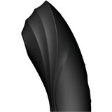 Satisfyer Curvy Trinity 4 - Vaginalni in klitorisni vibrator z možnostjo polnjenja (črn) | Shoptok.si