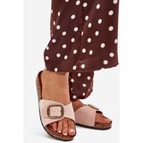 Boto Women's sandals with buckle on cork platform pink Zavira | shoptok.hr