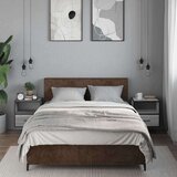 vidaXL Stenska nočna omarica 2 kosa siva sonoma 40x31x39,5 cm | Shoptok.si