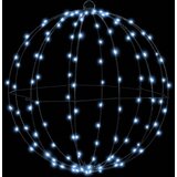  Lopta Hladna bijela 50 x 50 x 52 cm Metal 160 LED lampica | shoptok.hr