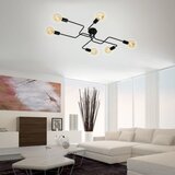 BRILONER 2887-065 - Plafonski luster FARETTO 6xE27/60W/230V | Eponuda.com