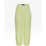 Noisy May Light Green Wide Pants Lou - Women