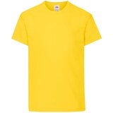 Fruit Of The Loom Yellow T-shirt for Children Original Cijene
