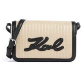 Karl Lagerfeld Torbe za čez ramo Bolsos Mujer Modèle K/signature Raffia Crossbo Bež Cene