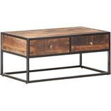  Stolić za kavu 90 x 50 x 40 cm od grubog drva bagrema | shoptok.hr