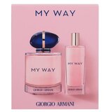 Giorgio Armani My Way set: EDP 90 ml + EDP 15 ml za žene | shoptok.hr