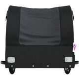 Prikolica za bicikl crna 45 kg željezna | shoptok.hr