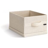 Bigso Bež tekstilna kutija za pohranu s poklopcem 27x36x19 cm Soft Storage Small – | shoptok.hr