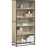 vidaXL Knjižna omara sonoma hrast 80,5x35x170,5 cm inženirski les | Shoptok.si
