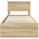  Okvir za krevet Sonoma 90 x 190 cm Čvrsto borovo drvo | shoptok.hr